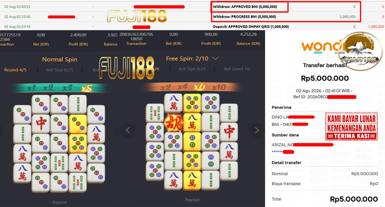 Bukti Kemenangan MAHJONG WAYS 2