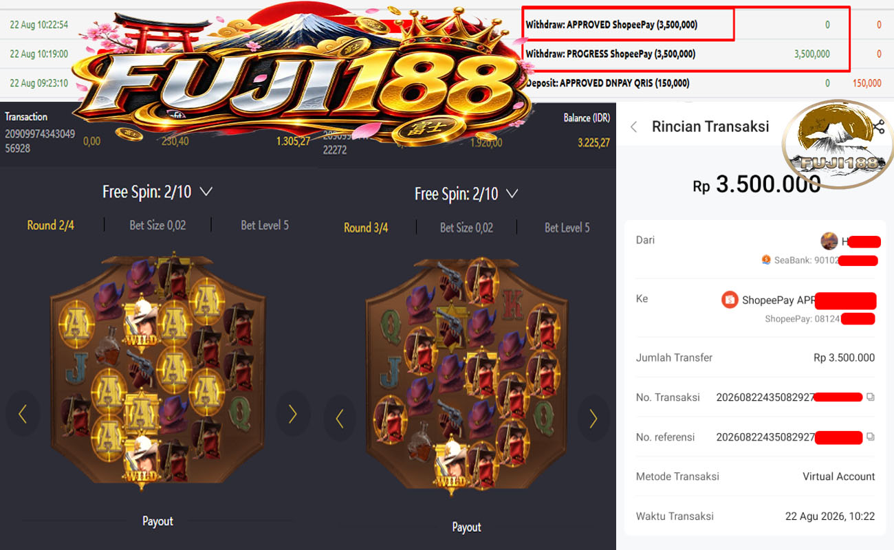 Bukti Kemenangan Wild Bounty
