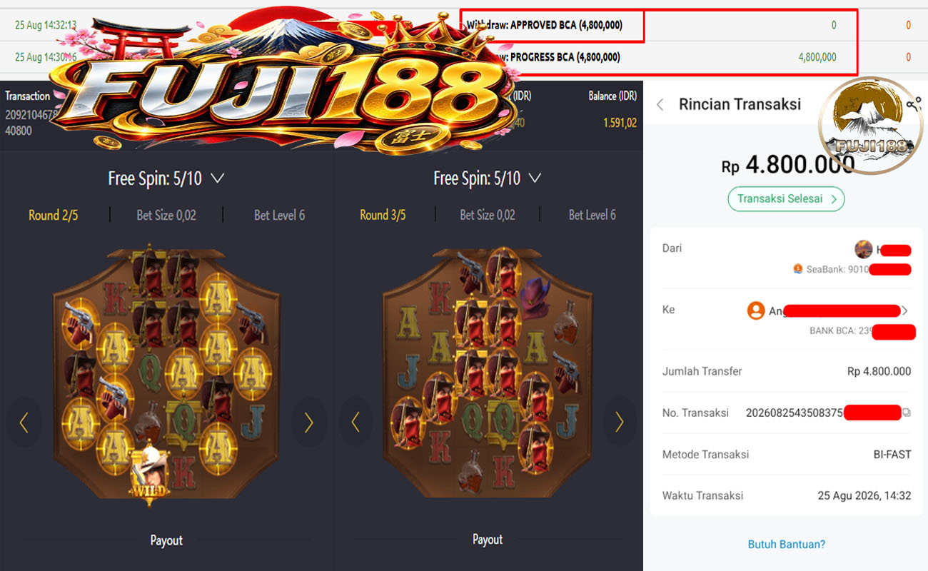 Bukti Kemenangan Wild Bounty